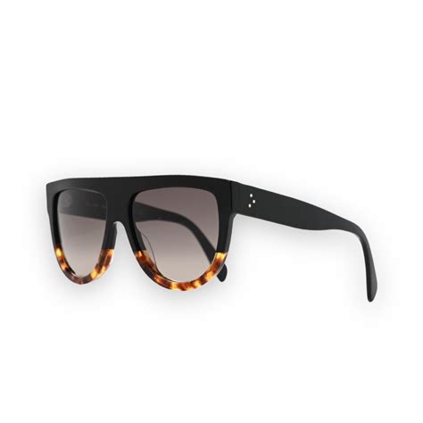 celine cl4001 sunglasses black|Celine Sunglasses Black Frame, Brown Lenses, 58MM.